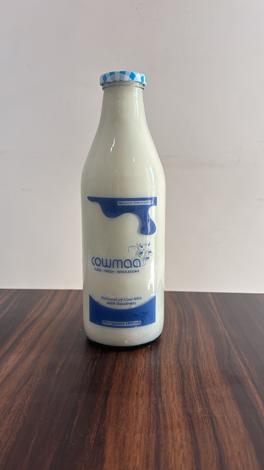 Cowmaa milk bottle
